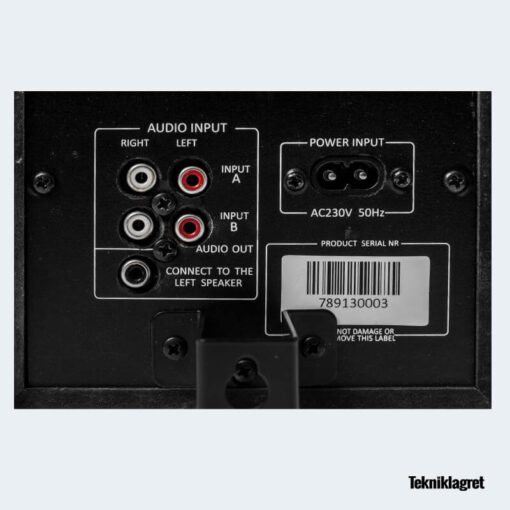 Högtalare aktiva inputs