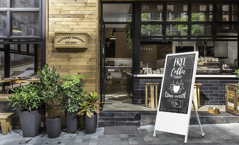 Digital trottoarpratare