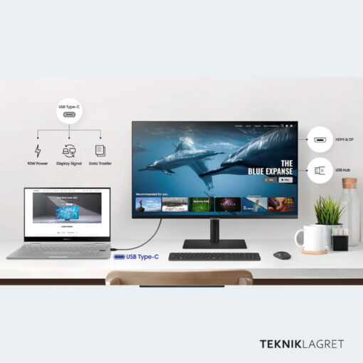 Bildskärm Samsung 4K kontor