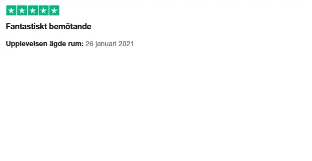 Tekniklagret Trustpilot omdöme