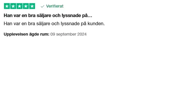 Tekniklagret Trustpilot omdöme