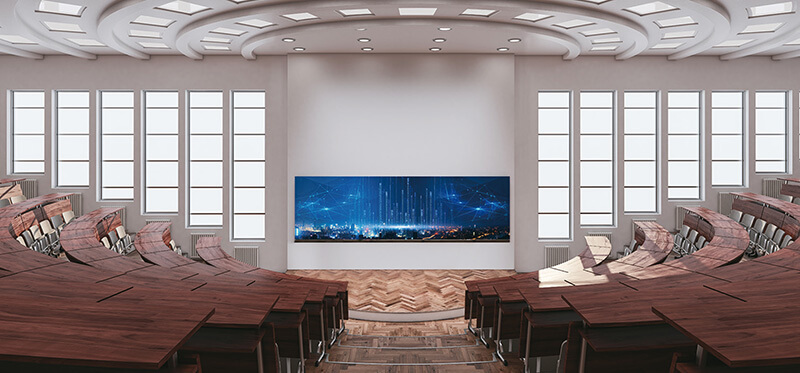 LED-skärm storformat Cleverwall Hörsal