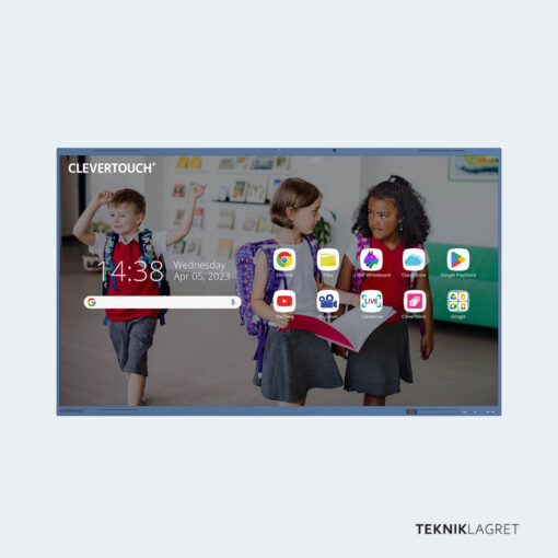 Clevertouch Impact Lux skola Pekskärm Interaktiv skärm Tekniklagret