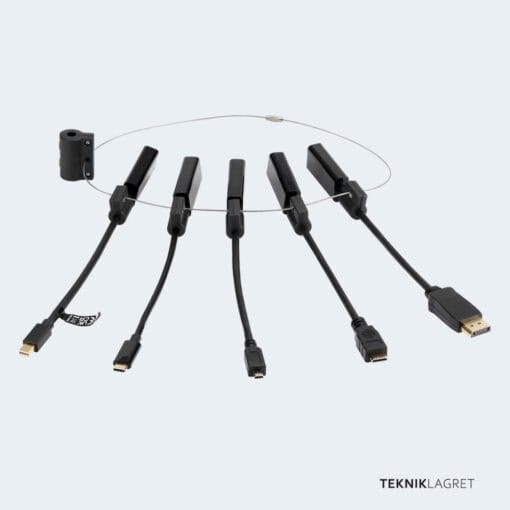 Modular HDMI multi adapter ring med vajer Tekniklagret