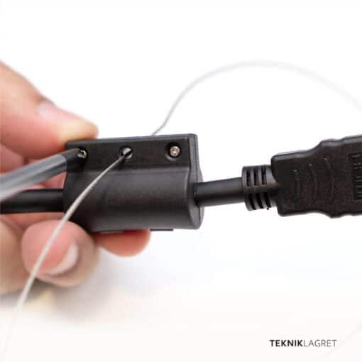 Modular HDMI multi adapter ring med vajer Tekniklagret