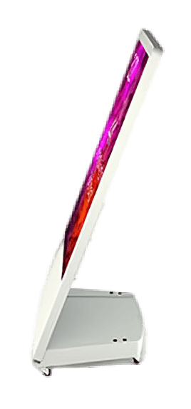 Digital trottoarpratare vit 32" skylt Tekniklagret